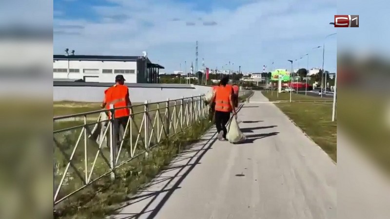 Подрядчик в Сургуте наказал строителей, выбросивших отходы в реку