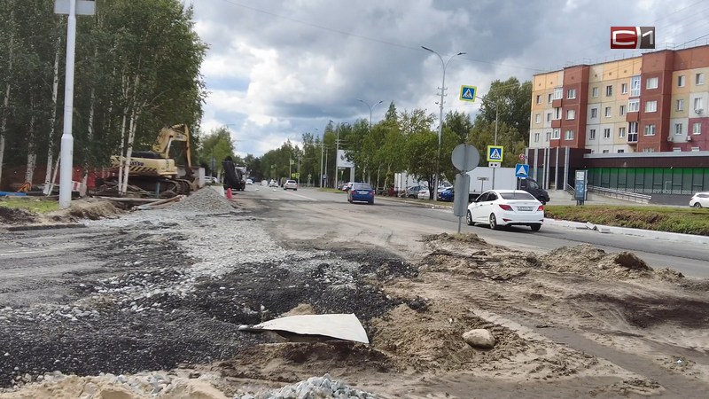 Запустить полностью движение у кольца Ленина в Сургуте не позволила погода
