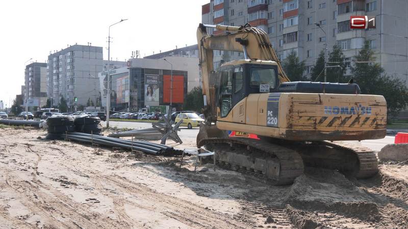 Первый этап ремонтных работ стартовал на улице Киртбая в Сургуте