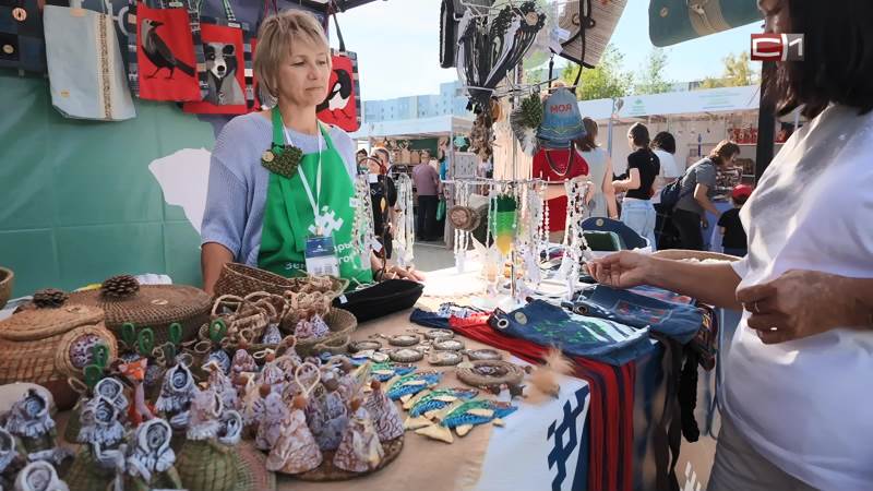 Продукция Сургутского района приняла участие в ярмарке «Товары земли Югорской»