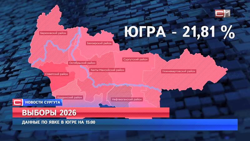 Данные явки: в Югре проголосовали больше 250 тысяч избирателей