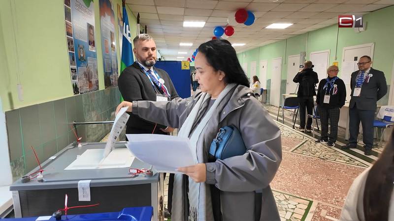 Сургутяне стали активнее: явка на выборы превысила показатель 2021 года