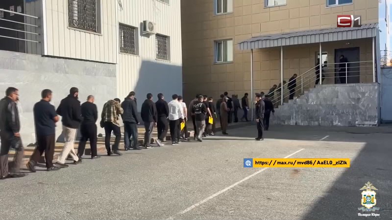 Рейд по соблюдению миграционного законодательства прошел в Сургуте