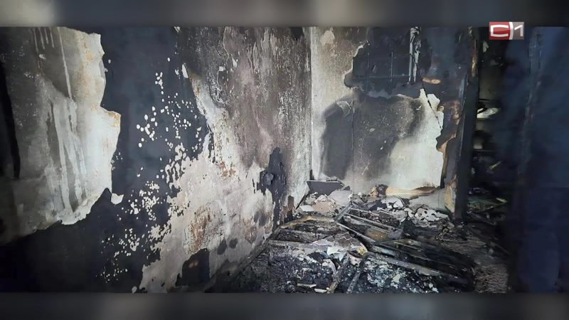 Стали известны подробности пожара с погибшим мужчиной в Сургуте