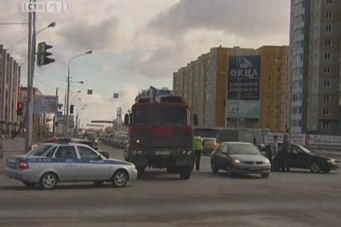 Поворот с правого ряда налево не удался