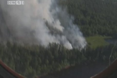 На территории Сургутского и Нефтеюганского районов зафиксирован четырнадцатый пожар