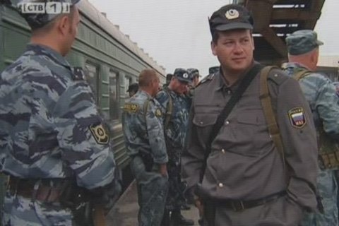 Югорские милиционеры отправились в Чечню