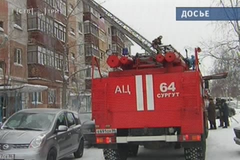 В Сургуте за новогодние праздники на пожарах погибло 2 человека