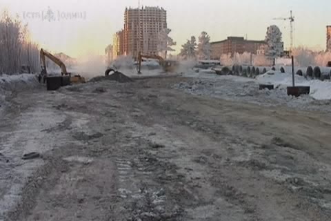 В Сургуте начали строить новый участок дороги по ул.Университетской 