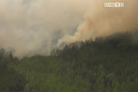 Из-за лесных пожаров Сургут окутал смог