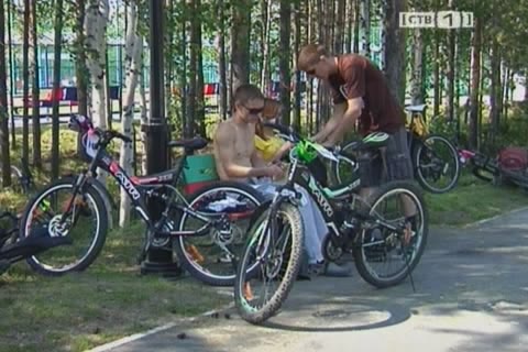 В Сургуте прошли соревнования по велоориентированию