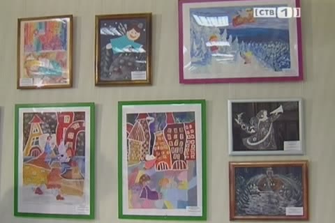 В детской художественной школе имени Людмилы Горды открылась Рождественская выставка