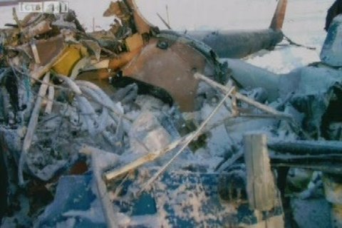 У МИ-2, потерпевшего крушение под Нефтеюганском, целым остался только хвост 