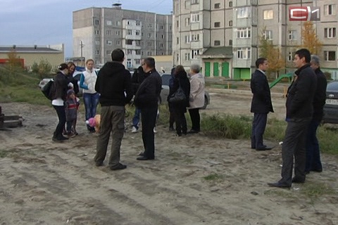 Жители Сургута отстояли участок земли, предназначенный под сквер 
