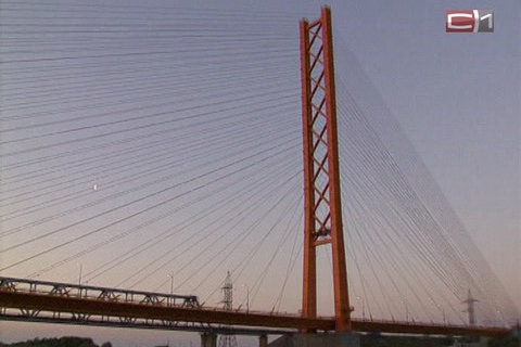 Сургутский мост через Обь борется за звание самого красивого в России