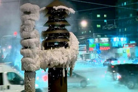 В городах Сибири свирепствуют сильнейшие морозы