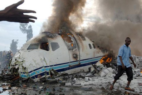 При крушении пассажирского лайнера в Конго погибли два россиянина