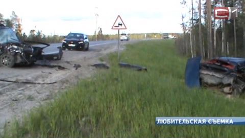 За выходные на трассе Сургут-Нижневартовск произошло две крупные аварии. Есть жертвы