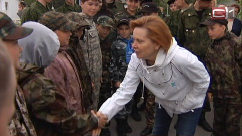 Наталья Комарова посетила «Сибирский легион»