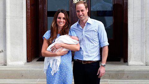 Принц Уильям и Кейт Миддлтон представили миру своего сына