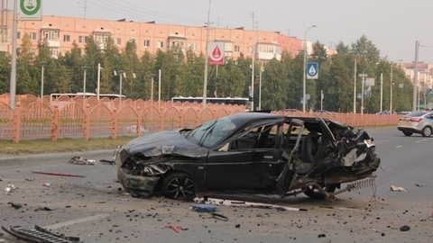 Жуткой аварии около Бизнес-центра предшествовала погоня