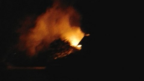 Ночью в Барсово горел жилой дом. Никто не пострадал