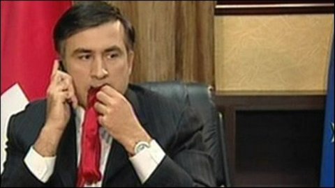 Прямо как Карлсон: Саакашвили обещал вернуться в Грузию