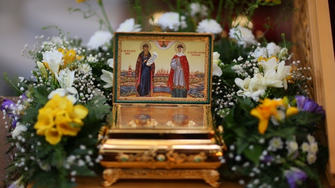 В Сургут в выходные снова привезут мощи святых Петра и Февронии