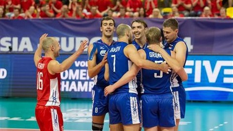 Сборная Россия по волейболу разгромила болгар всухую