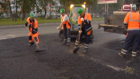 Подрядчики в Сургуте активно приступили к ремонту дорог