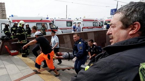 Число погибших в московском метро достигло 16 человек, виновата в ЧП стрелка   
