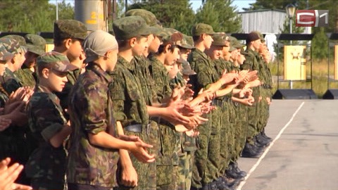 Курс молодого бойца в лагере «Барсова гора» за лето прошли 300 школьников