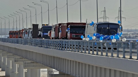 Открылся новый мост через реку Тобол по трассе Тюмень-Омск 