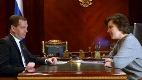 Губернатор Югры встретилась с премьер-министром РФ Дмитрием Медведевым