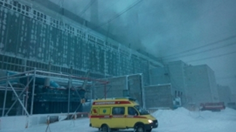 Сегодня утром на ГРЭС-2 тушили крупный пожар 