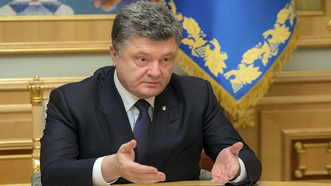 Порошенко заявил, что война закончится, только когда Украина вернет себе Крым