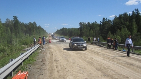 На восстановленном участке трассы Тюмень – Ханты-Мансийск спроектируют мост. ВИДЕО