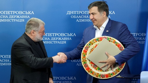 Саакашвили ответил на «собаку без намордника» - «вконец обнаглевшему» Коломойскому