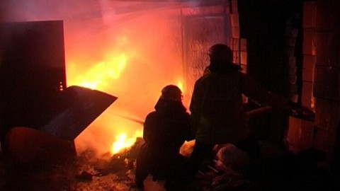 В Сургуте минувшей ночью при пожаре в гараже погиб мужчина
