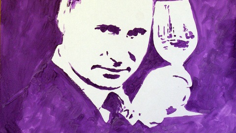 Подарок не дошел до адресата. Портрет Путина, нарисованный грудью, украли у художницы по пути в Москву