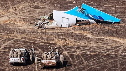Американская пресса утверждает, что на борту А-321 была бомба, заложенная ИГ