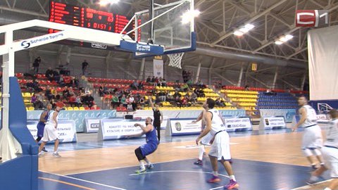 Напряженный матч закончился поражением. Сургутские баскетболисты уступили «Сахалину» всего 3 очка