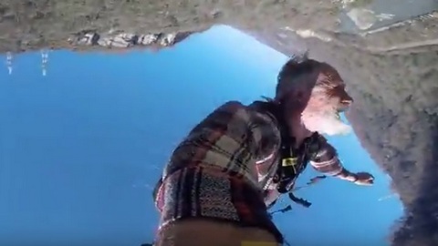75-летний сибиряк прыгнул в Сочи с 207 метров: «Это вам не баран чихнул». ВИДЕО