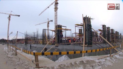 Дальше пойдет как по маслу. Цоколь перинатального центра в Сургуте, самый сложный этап строительства, уже готов