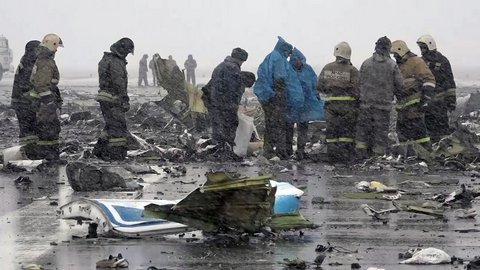 Новая версия. Заклинивший руль мог стать причиной крушения Boeing в Ростове-на-Дону, - СМИ