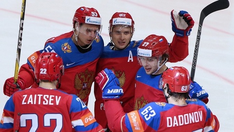 Разгромили. Сборная России забросила 10 шайб в ворота Дании на ЧМ по хоккею