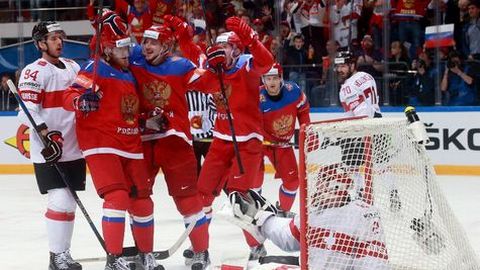 Российские хоккеисты разделались со швейцарцами и вышли в плей-офф Чемпионата мира