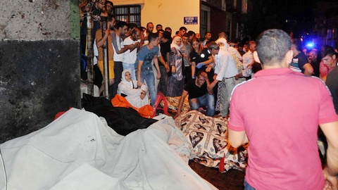 Теракт на свадьбе. Взрыв на юге Турции унес жизни 30 человек, около 100 пострадали