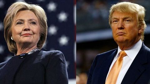СМИ: Клинтон опережает Трампа с отрывом в 1 млн голосов избирателей
