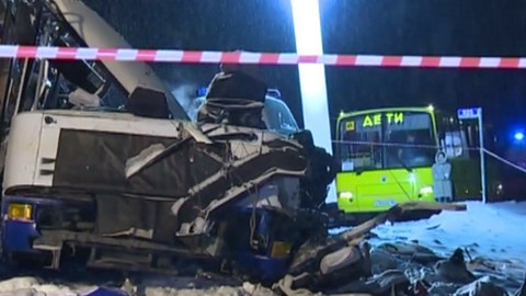 УМВД Югры: водитель автобуса, попавшего в аварию под Ханты-Мансийском, семь раз за два года нарушал ПДД